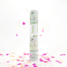 2017 luxe mariage faveur Confetti Shooter avec coeur de papier pour la célébration